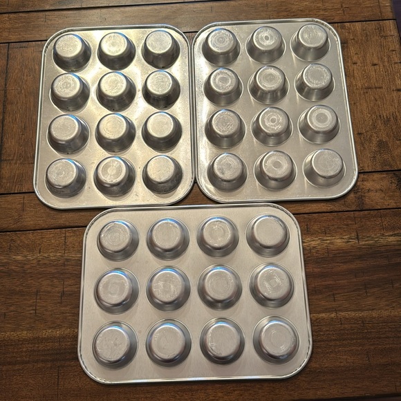 Baking Mini Muffin Aluminum Pans (set of 5) - Picture 6 of 8